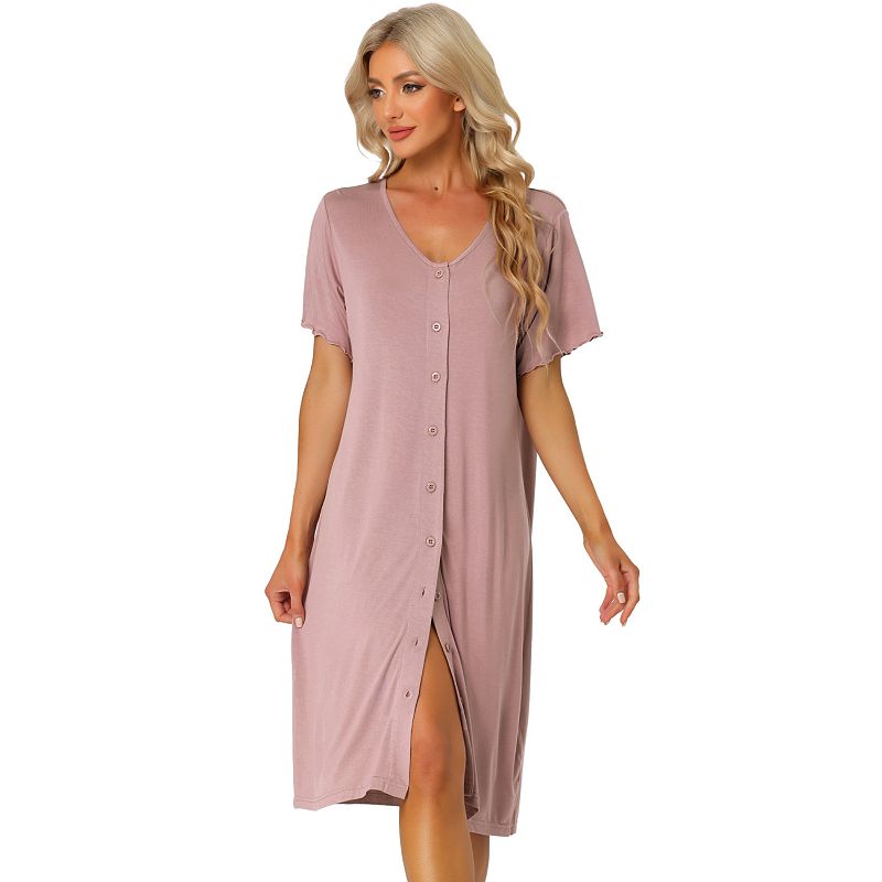 Button down pajama discount gown