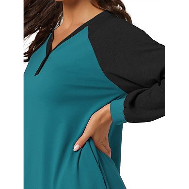 Women's Pajamas Nightshirt Button Up Dress Lounge Nightgown