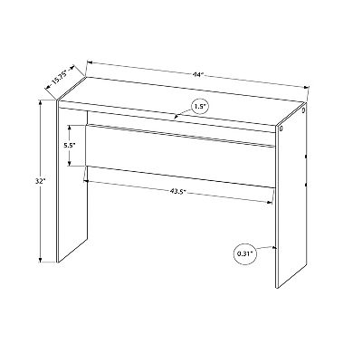 Monarch Contemporary Accent Console Table