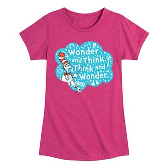 Girls 7-16 Dr. Seuss Wonder And Think Tee