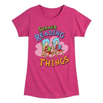 Girls 7-16 Dr. Seuss Summer Reading Things Tee