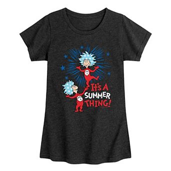 Girls 7-16 Dr. Seuss Summer Thing Tee