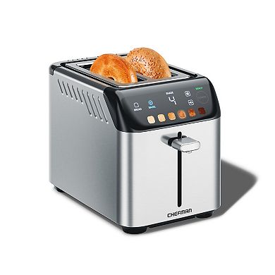 Chefman 2-Slice Stainless Steel Smart Toaster