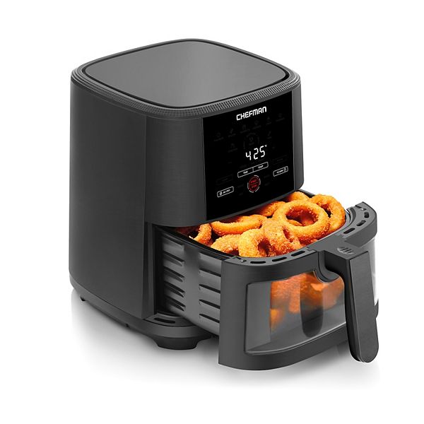 Chefman 5qt. ExacTemp Air Fryer with Window & Temperature Probe