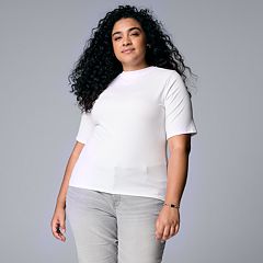 Kohls plus best sale size tops