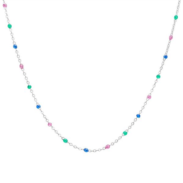 Lancaster Bicolor Silver Necklace