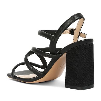 Rag & Co Women's Strappy Block Heel Dress Sandals