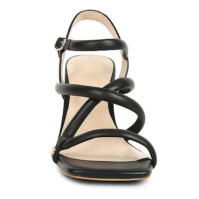 Rag & Co Women's Strappy Block Heel Dress Sandals