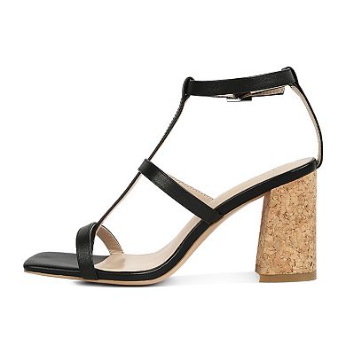 Rag & Co Mirabella Women's Block Heel Dress Sandals