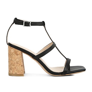 Rag & Co Mirabella Women's Block Heel Dress Sandals
