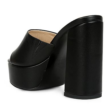 Rag & Co Shuri Women's Block Heel Dress Sandals