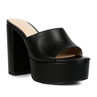 Rag & Co Shuri Women's Block Heel Dress Sandals