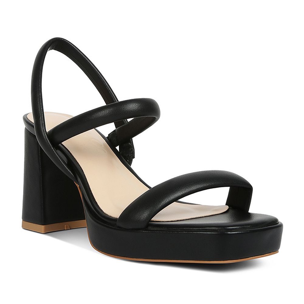 Rag & Co Joslyn Women's Slingback Block Heel Sandals