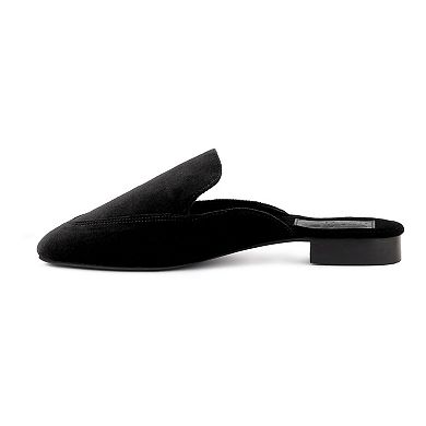 Rag & Co Batiste Women's Velvet Mules