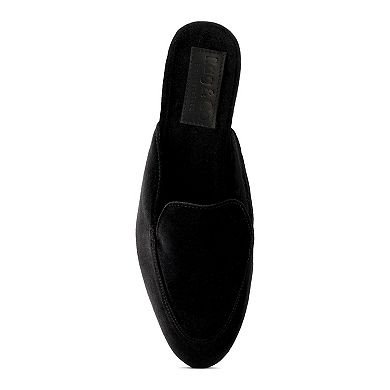 Rag & Co Batiste Women's Velvet Mules