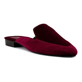 Rag & Co Batiste Women's Velvet Mules