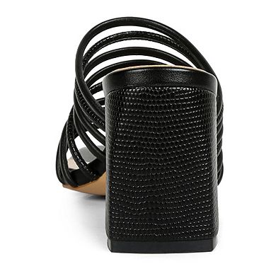 Rag & Co Fairleigh Women's Strappy Leather Dress Sandals