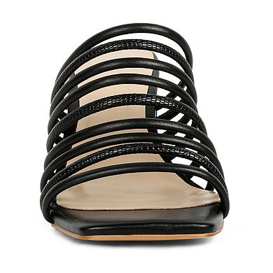 Rag & Co Fairleigh Women's Strappy Leather Dress Sandals