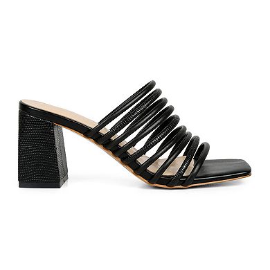 Rag & Co Fairleigh Women's Strappy Leather Dress Sandals