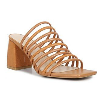 Rag & Co Fairleigh Women's Strappy Leather Dress Sandals
