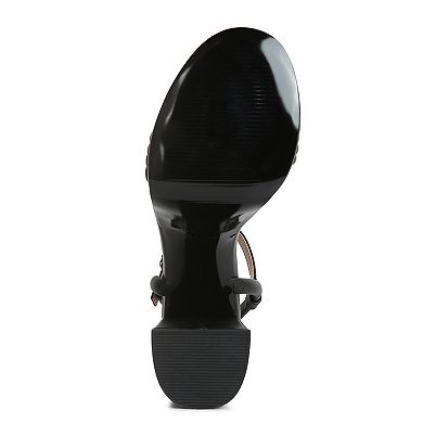 Rag & Co Cruella Women's Leather Dress Sandals