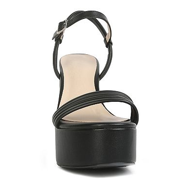 Rag & Co Cruella Women's Leather Dress Sandals