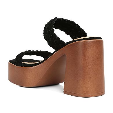 Rag & Co Misaki Women's Braided Dress Sandals