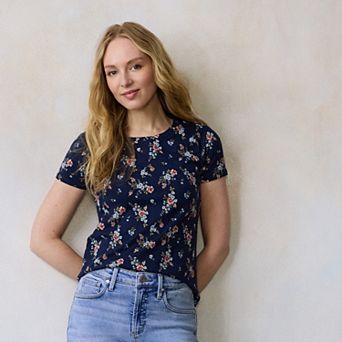Women's LC Lauren Conrad Short Sleeve Tee
