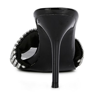 Rag & Co Adina Women's Rhinestone Dress Sandals
