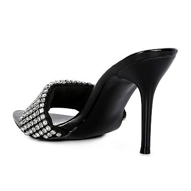 Rag & Co Adina Women's Rhinestone Dress Sandals