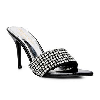 Rag & Co Adina Women's Rhinestone Dress Sandals
