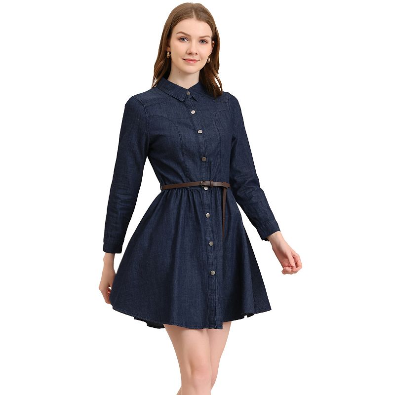 Denim dress clearance kohls