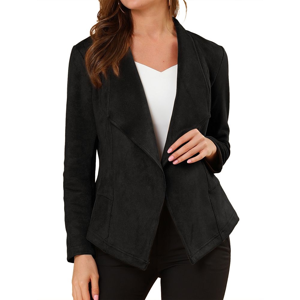 Long Sleeve Drape Floral Cardigan