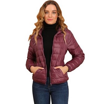 Women's Hooded Lightweight Down Packable Puffyer Jacket
