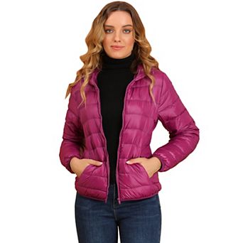 Women's Hooded Lightweight Down Packable Puffyer Jacket
