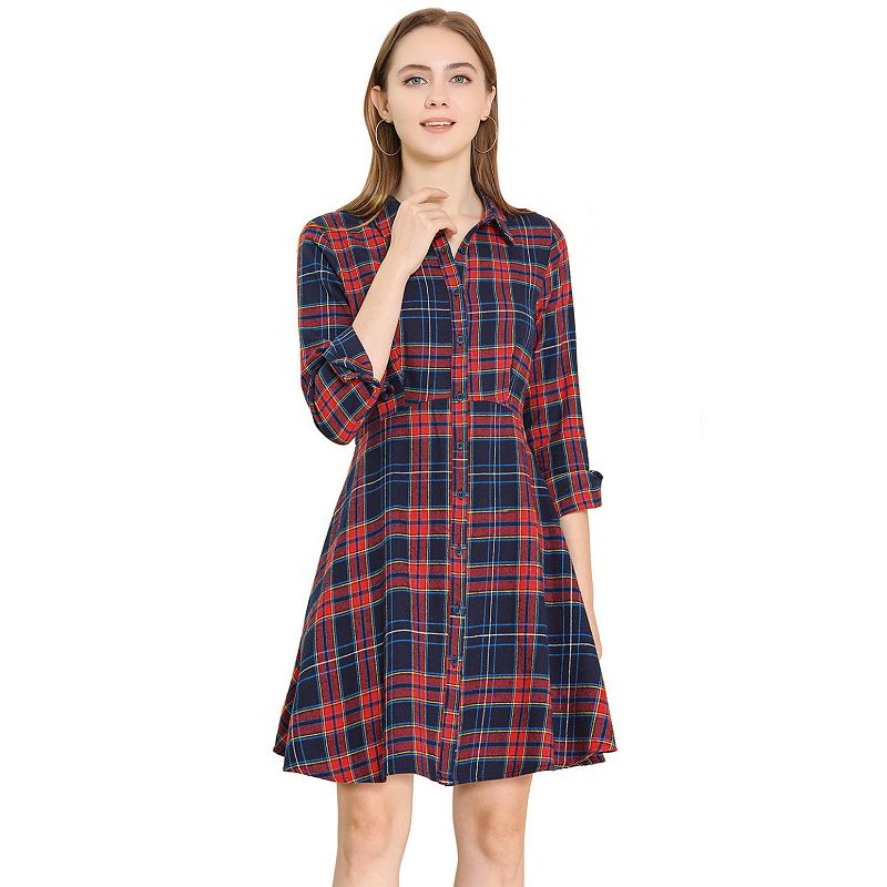 Kohls plaid clearance dress