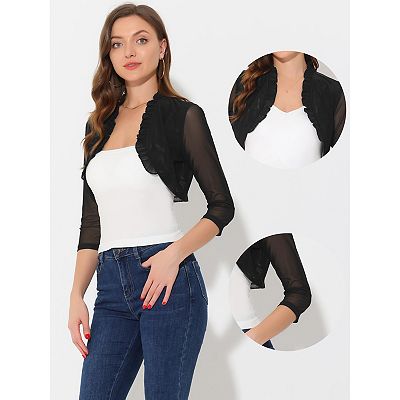 Kohls white shrug hotsell