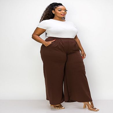 Rachel Wide Leg Pocket Pants