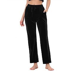 Women's Hacci Wide Leg Soft Lightweight Lounge Pants