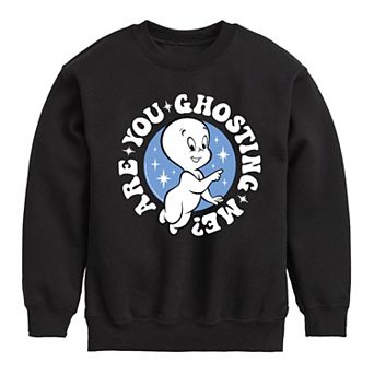 Boys 8-20 Casper Ghosting Me Graphic Fleece Pullover