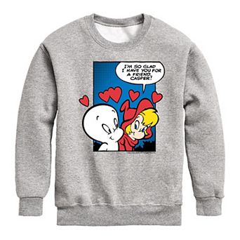 Boys 8-20 Casper Wendy Comic Graphic Fleece Pullover