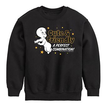 Boys 8-20 Casper Cute Friendly Graphic Fleece Pullover