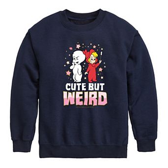 Boys 8-20 Casper Cute But Weird Graphic Fleece Pullover