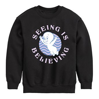 Boys 8-20 Casper Seeing Is Believing Graphic Fleece Pullover