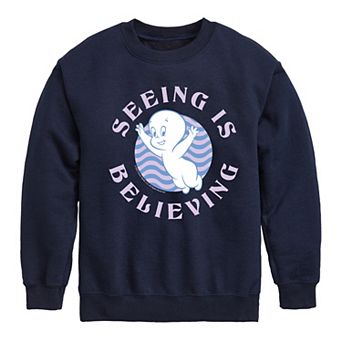 Boys 8-20 Casper Seeing Is Believing Graphic Fleece Pullover
