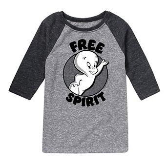 Boys 8-20 Casper Free Spirit Raglan Graphic Tee