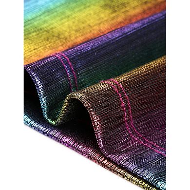 Women's Metallic Glitter Cowl Neck Spaghetti Strap Prom Mini Dress