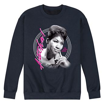 Men's Aretha Franklin Queen Of Soul Fleece Sweatshirt