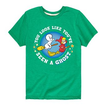 Boys 8-20 Casper Seen A Ghost Graphic Tee