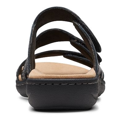 Clarks® Laurieann Ayla Women's Leather Slide Sandals